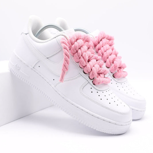 Nike Air Force 1 White Custom Laces